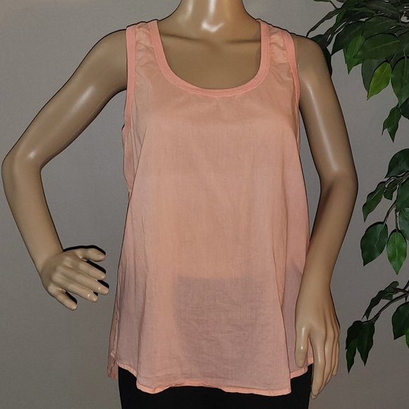 ❄️ M | Mango | Sheer Tank Top - Picture 1 of 4
